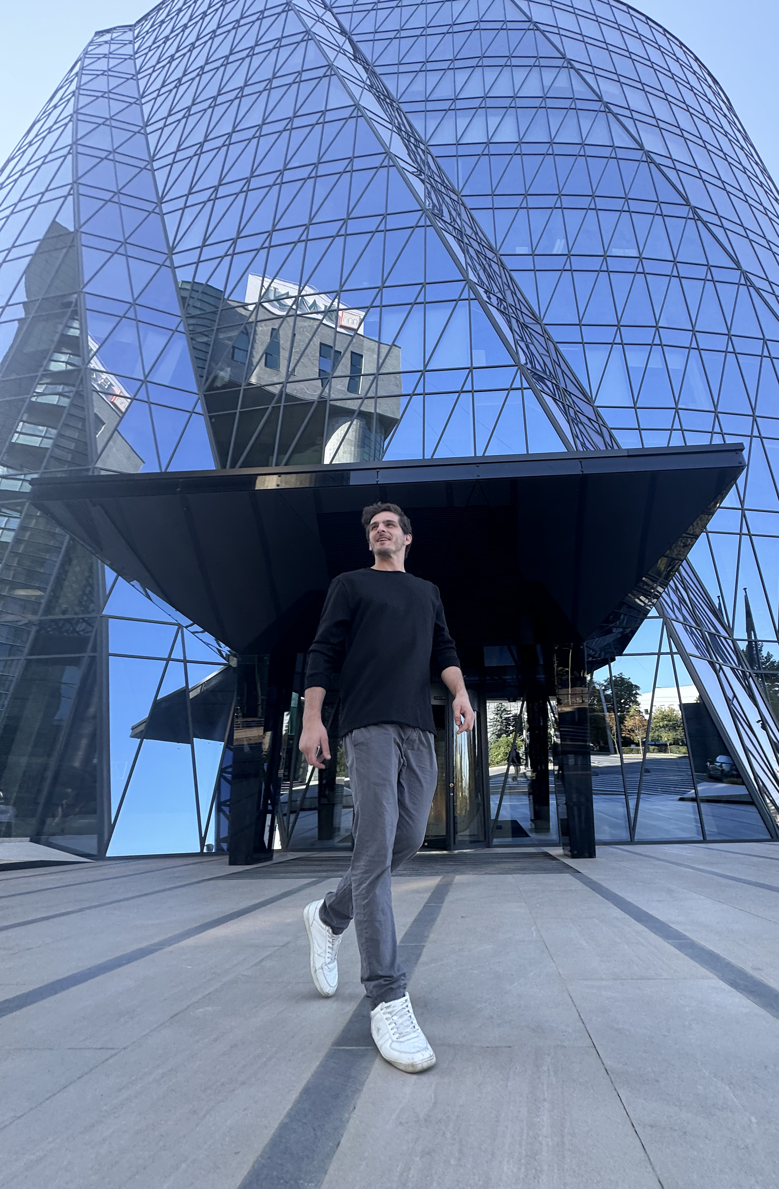 Portrait of Martinello Villi, graphic and web designer